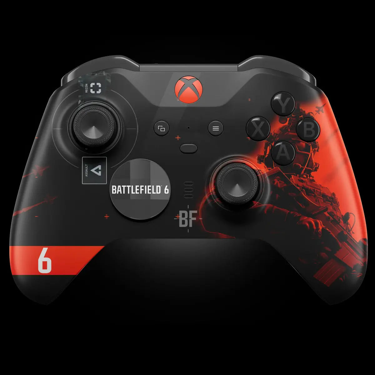 ModdedZone Battleborn Xbox Elite Series 2 custom controller with tactical design and paddles, built for Xbox's return to cover-based shooting in Gears of War: E-Day