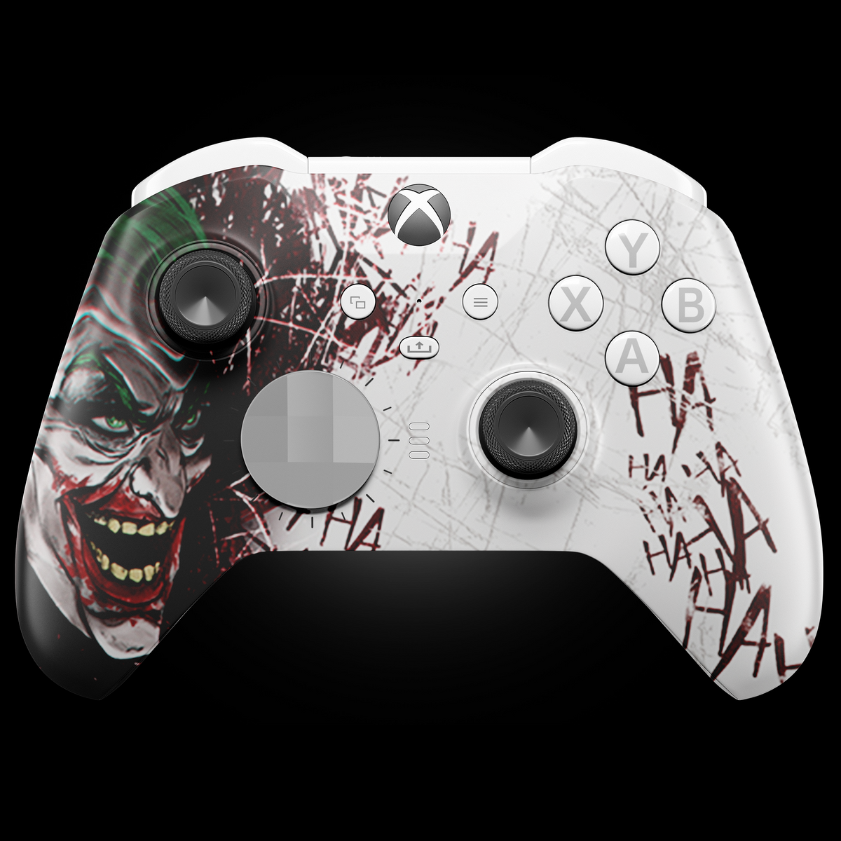 MODDEDZONE JOKER HA-HA-HA CORE XBOX ELITE SERIES 2 CUSTOM MODDED CONTROLLER MODDEDZONE