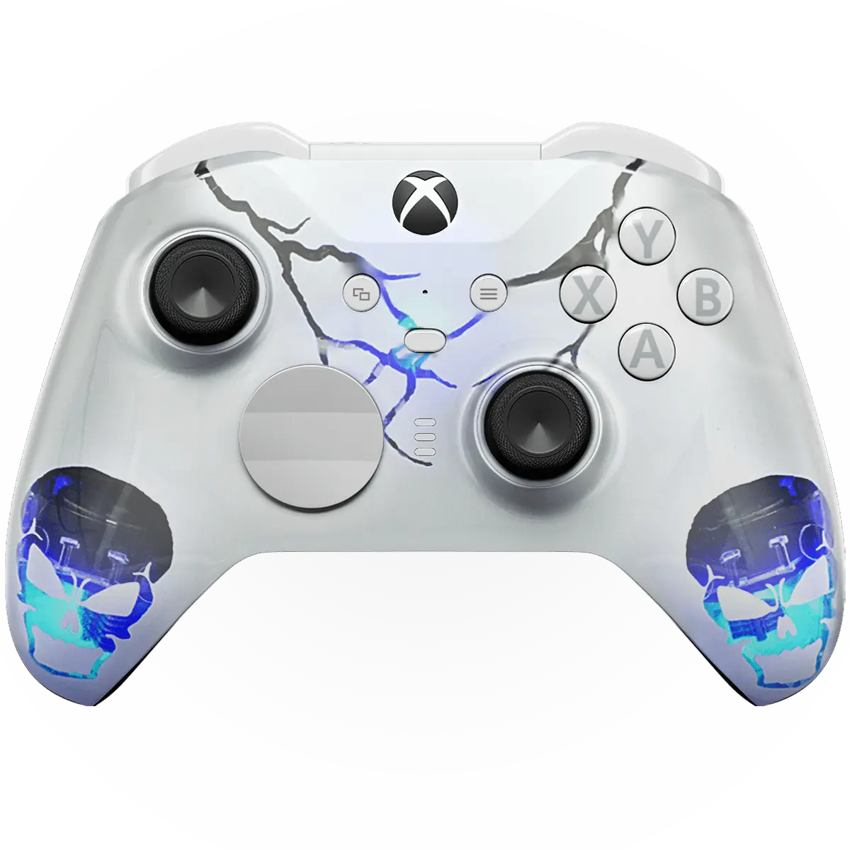 ILLUMINATING SKULLS CORE XBOX ELITE SERIES 2 CUSTOM MODDED CONTROLLER - ModdedZone