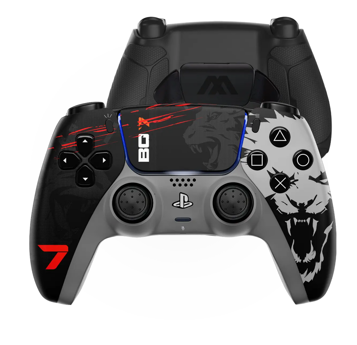 MODDEDZONE NIGHTFALL EXTREME PS5 SMART PRO CUSTOM MODDED CONTROLLER MODDEDZONE