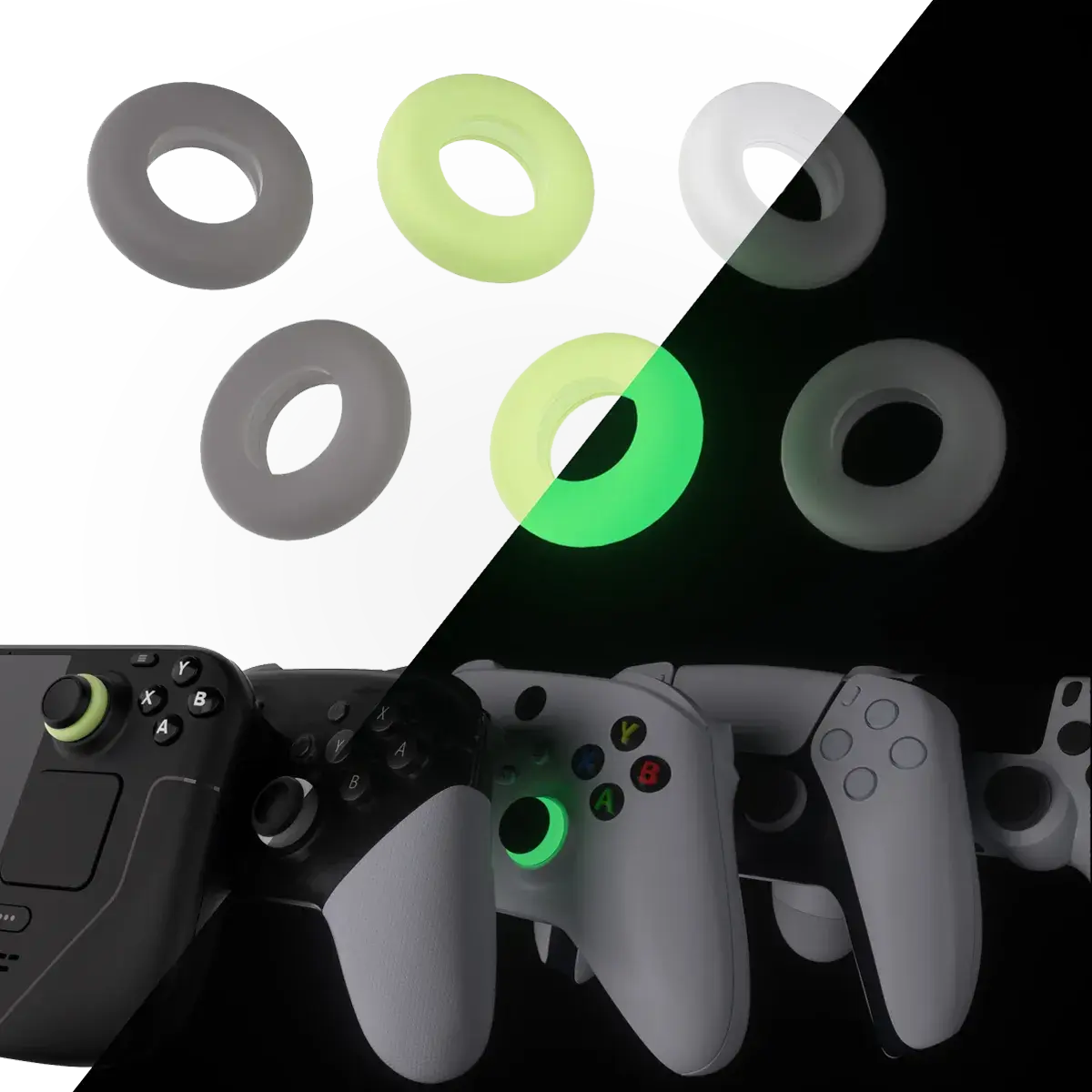 Aim Assist Target Motion Control Precision Rings for PS5, for PS4, for Xbox Series X/S, Xbox One - ModdedZone