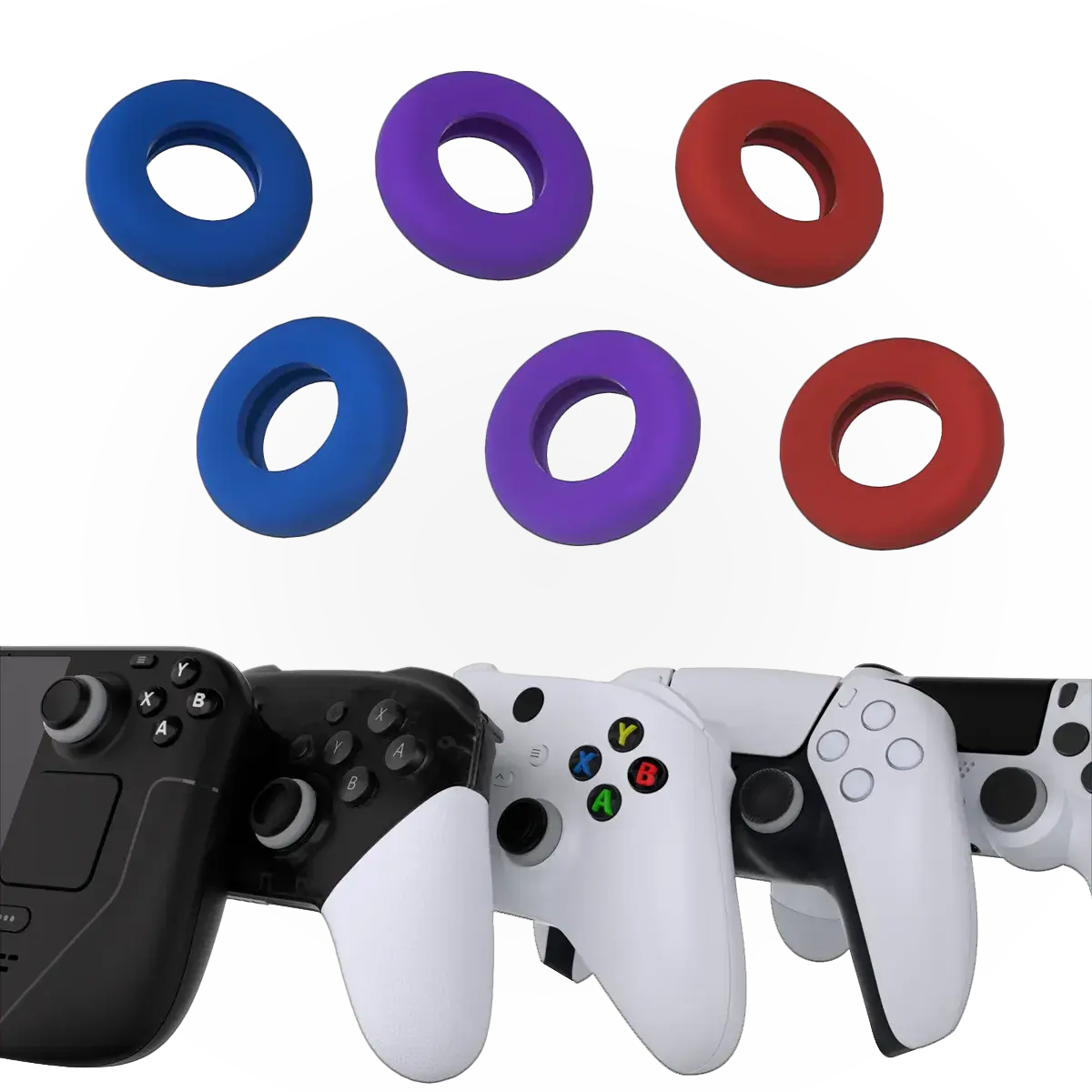 Aim Assist Target Motion Control Precision Rings for PS5, for PS4, for Xbox Series X/S, Xbox One - ModdedZone