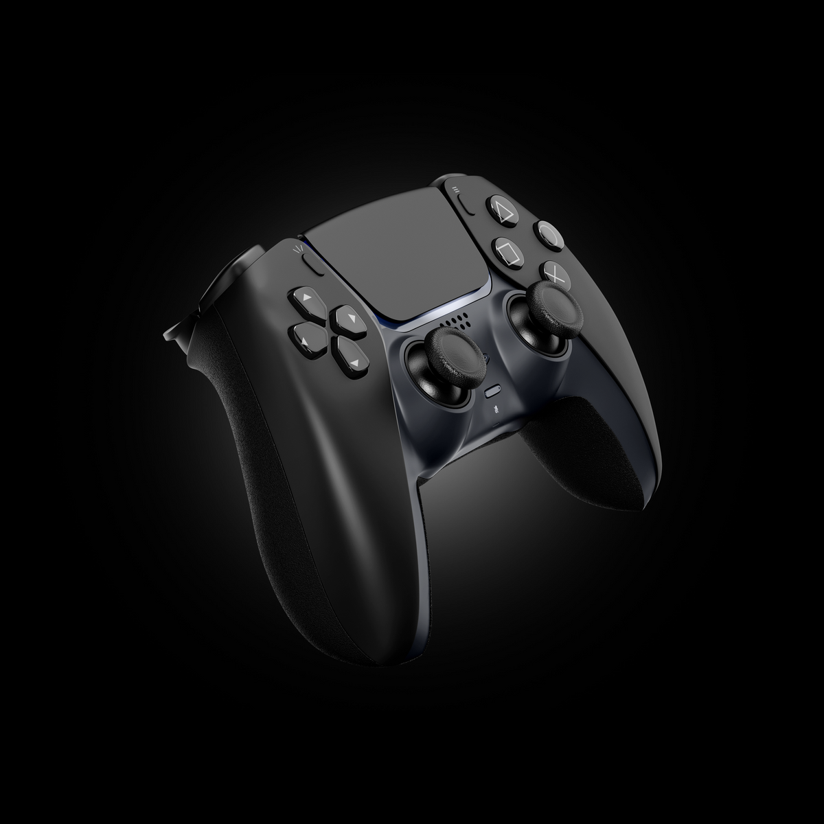 MODDEDZONE Midnight Black PS5 modded controller