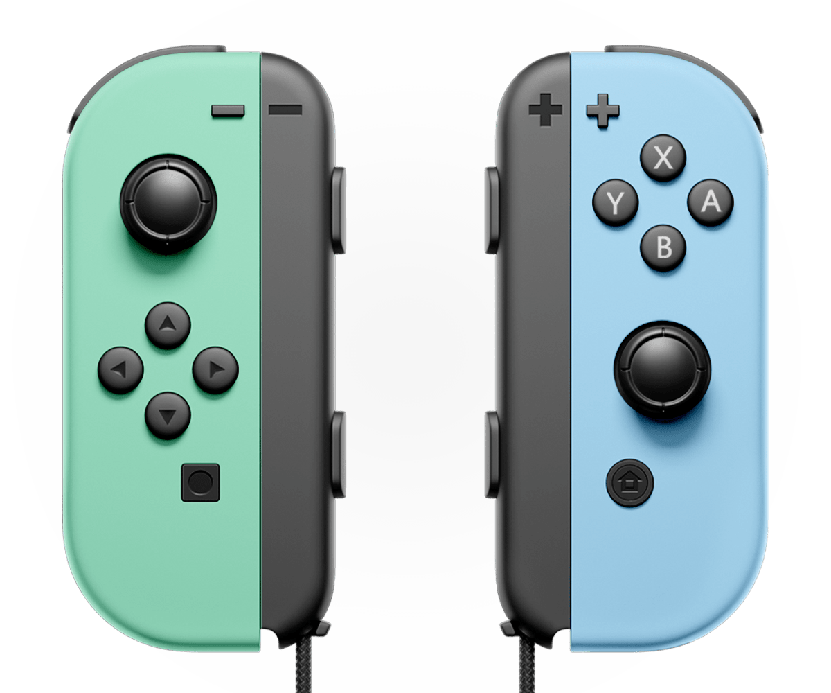 Nintendo Switch Joy-Con Controllers (Animal Crossing: New Horizons) for Nintendo  Switch