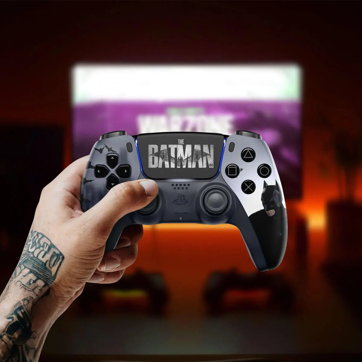 BATMAN PS5 CUSTOM MODDED CONTROLLER - ModdedZone