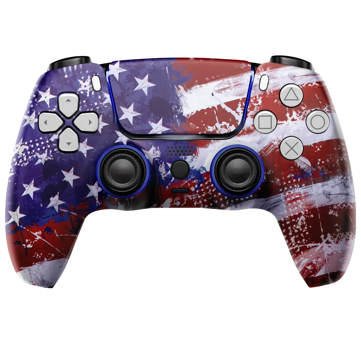 American Flag M Series PS5 Custom Modded Controller - ModdedZone