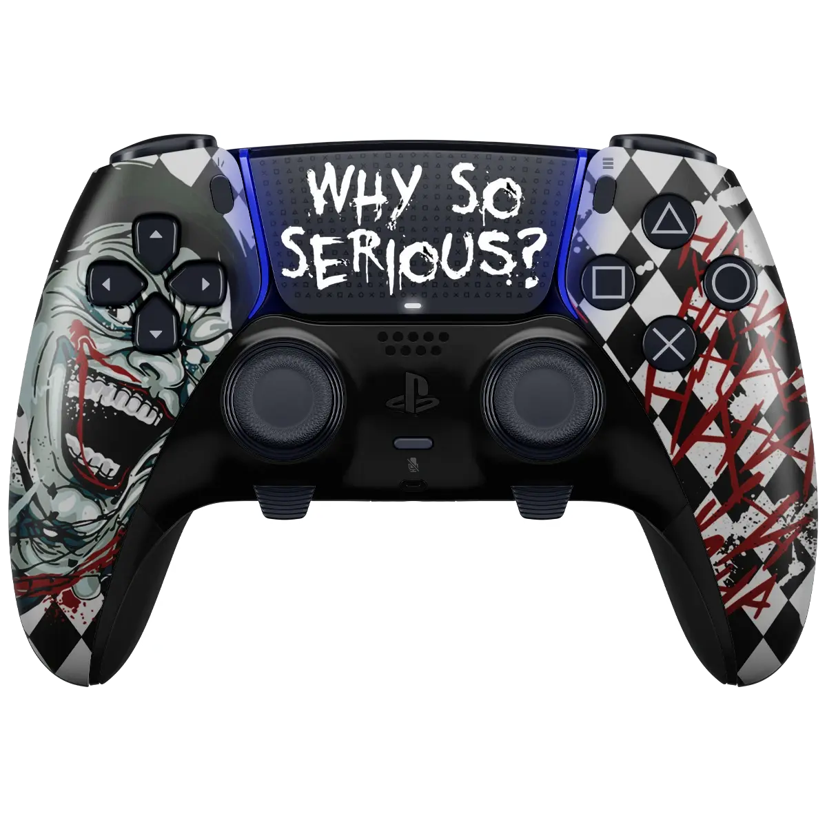 JOKER PS5 DualSense Edge Custom Modded Wireless Controller - ModdedZone