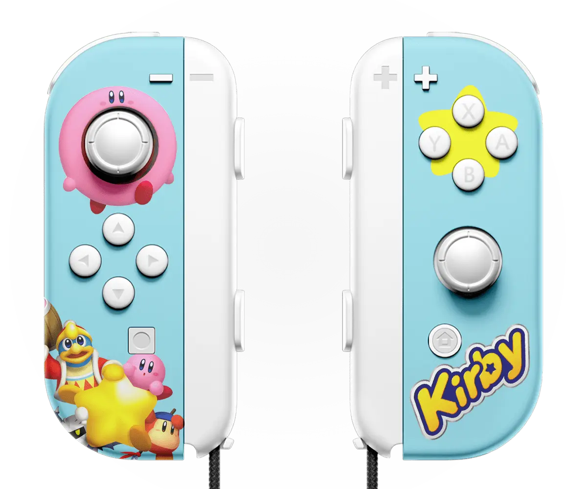 KIRBY NINTENDO JOY-CON CUSTOM CONTROLLERS - ModdedZone