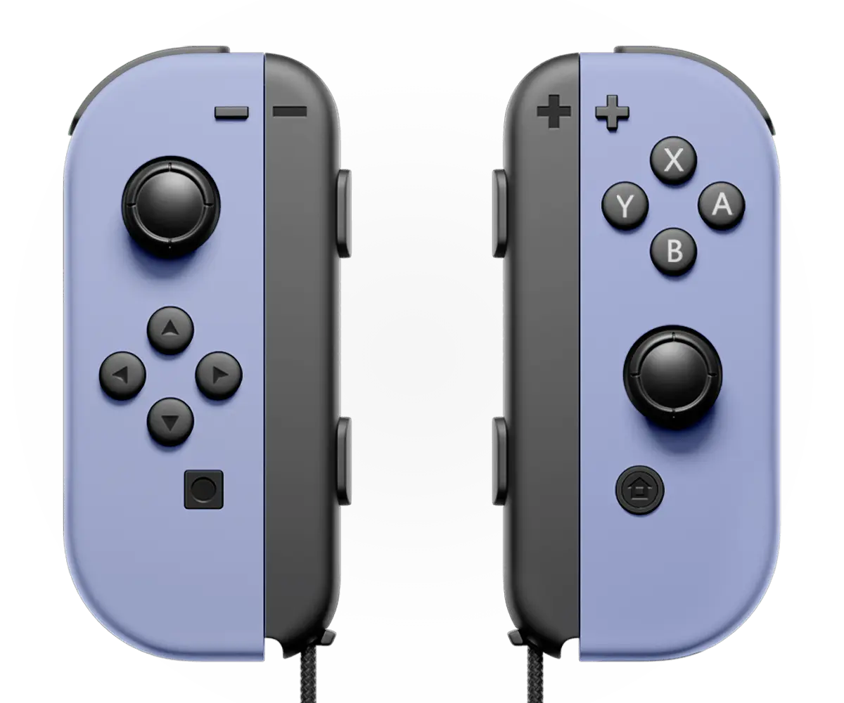 MAUVE NINTENDO JOY-CON CUSTOM CONTROLLERS - ModdedZone