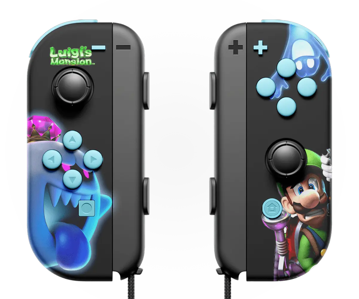 SPOOKY MANSION NINTENDO JOY-CON CUSTOM CONTROLLERS - ModdedZone
