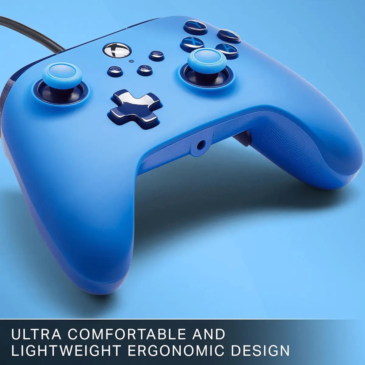 PowerA Advantage Wired Controller For Xbox Series X|S With 2 Mappable Buttons - Blue - ModdedZone