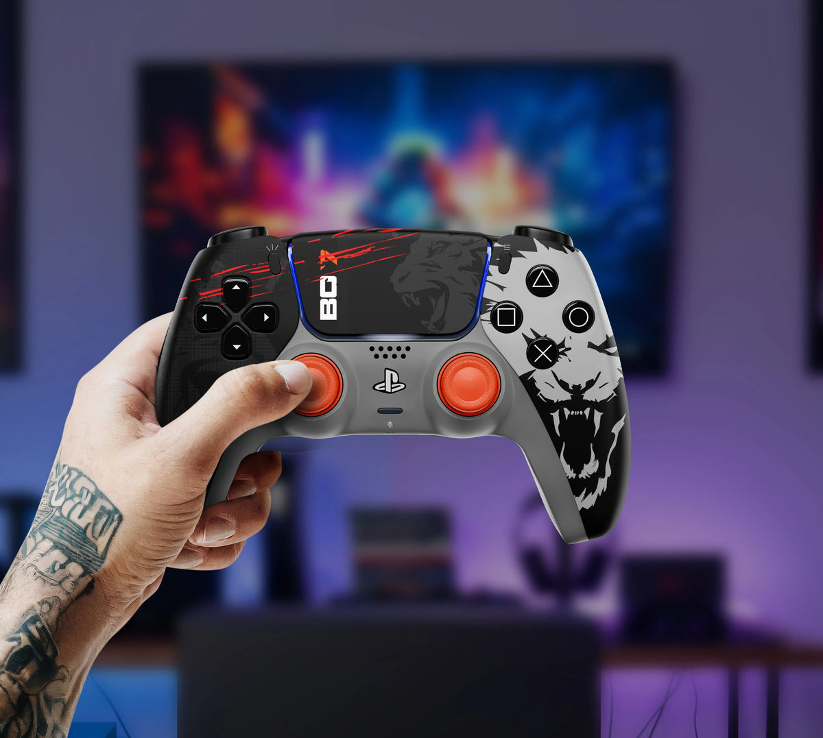 MODDEDZONE NIGHTFALL PS5 Custom Modded Controller ModdedZone