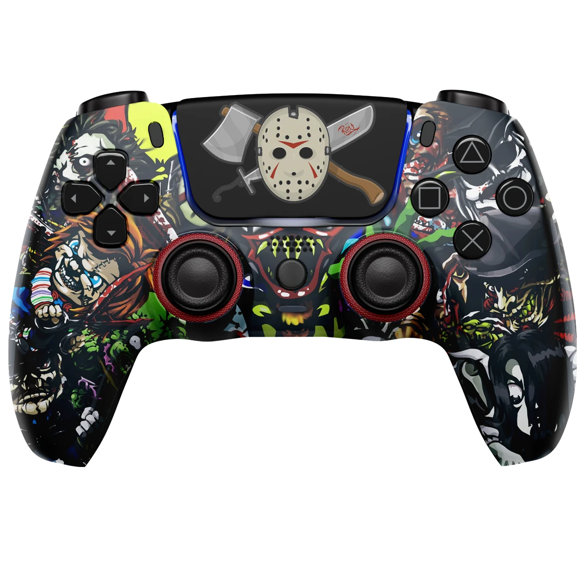 Demons PS5 PRO Custom UN-MODDED Controller Exclusive online Design PlayStation 5