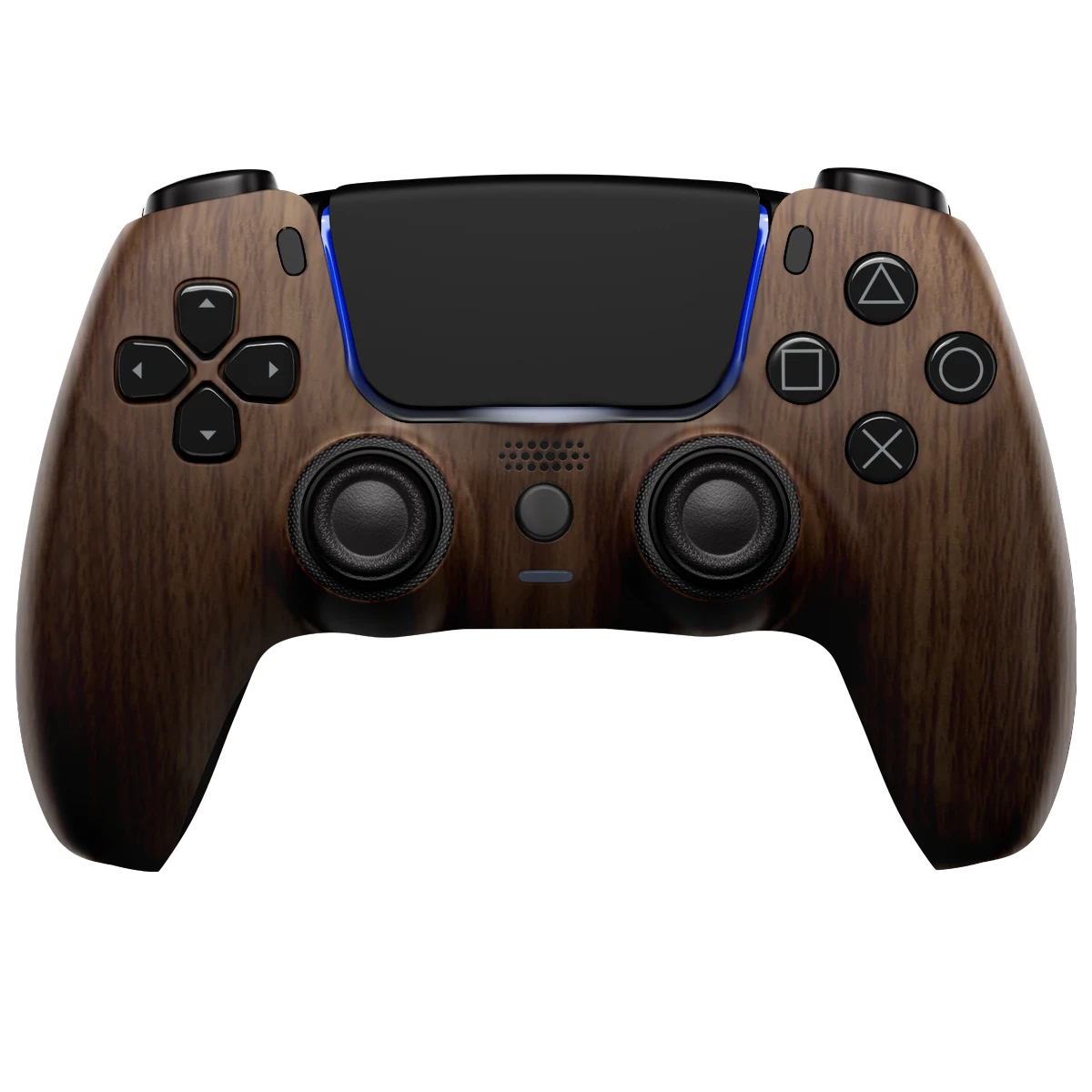 Wood M Series PS5 Custom Modded Controller - ModdedZone