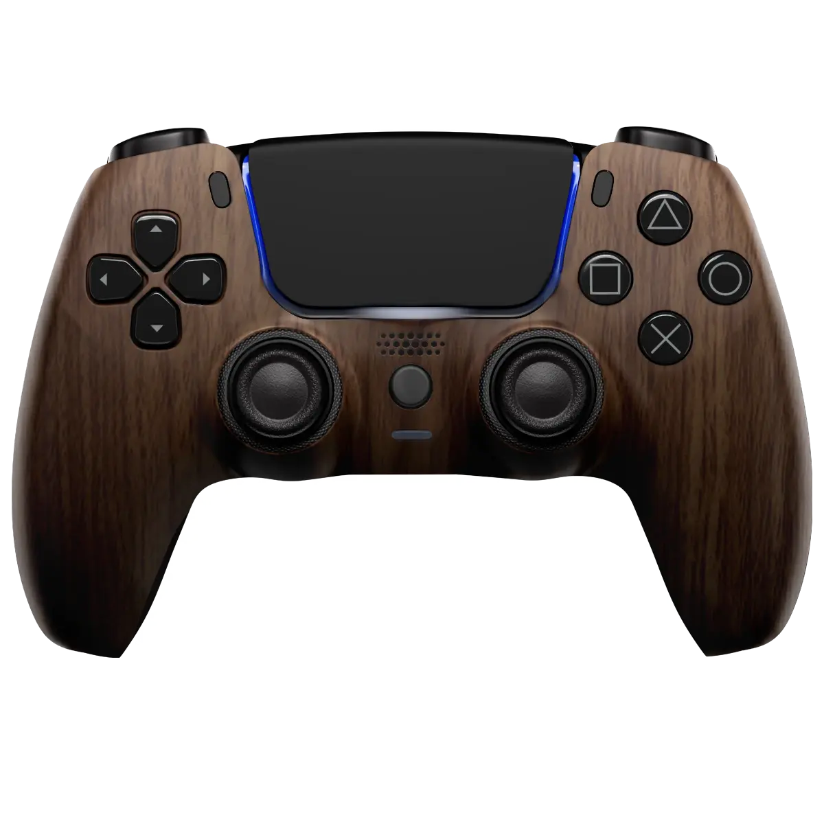 Wood M Series PS5 Custom Modded Controller - ModdedZone