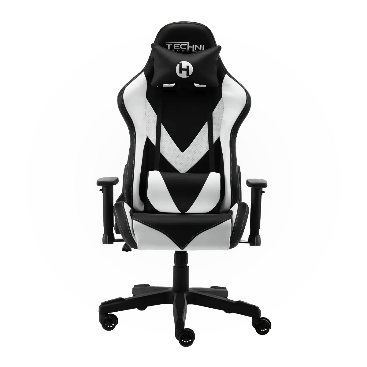 WHITE PRO GAMER SERIES 2 GAMING CHAIR - ModdedZone