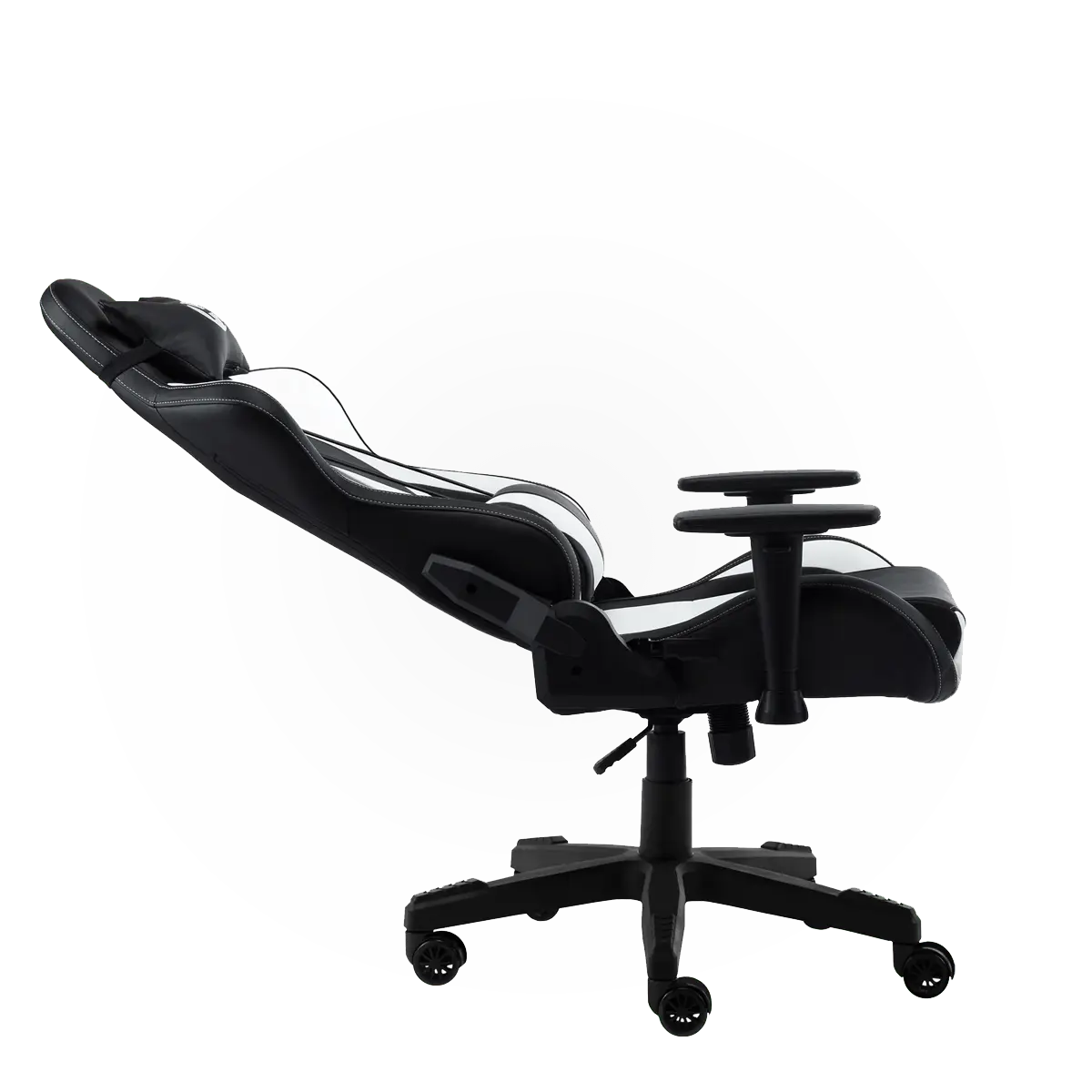 WHITE PRO GAMER SERIES 2 GAMING CHAIR - ModdedZone