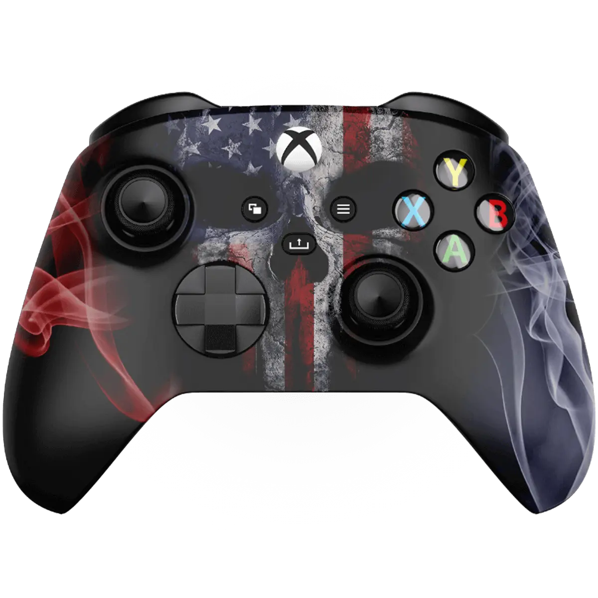 AMERICAN SKULL XBOX SERIES X CUSTOM MODDED CONTROLLER - ModdedZone