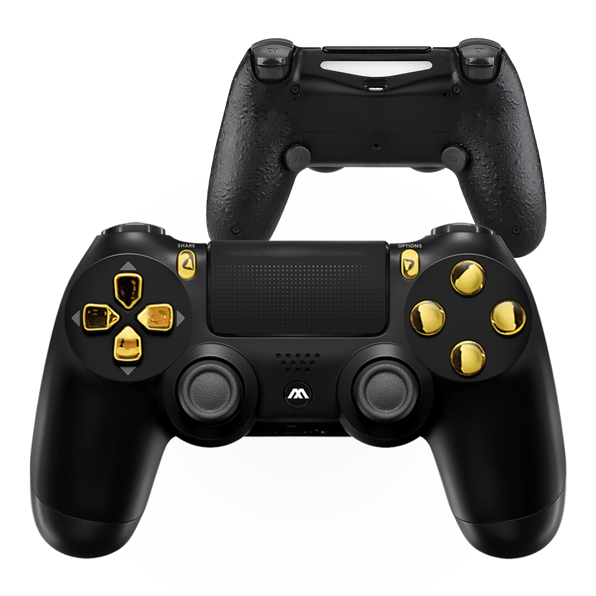 BLACK GOLD EXTREME PS5 SMART PRO MODDED CONTROLLER