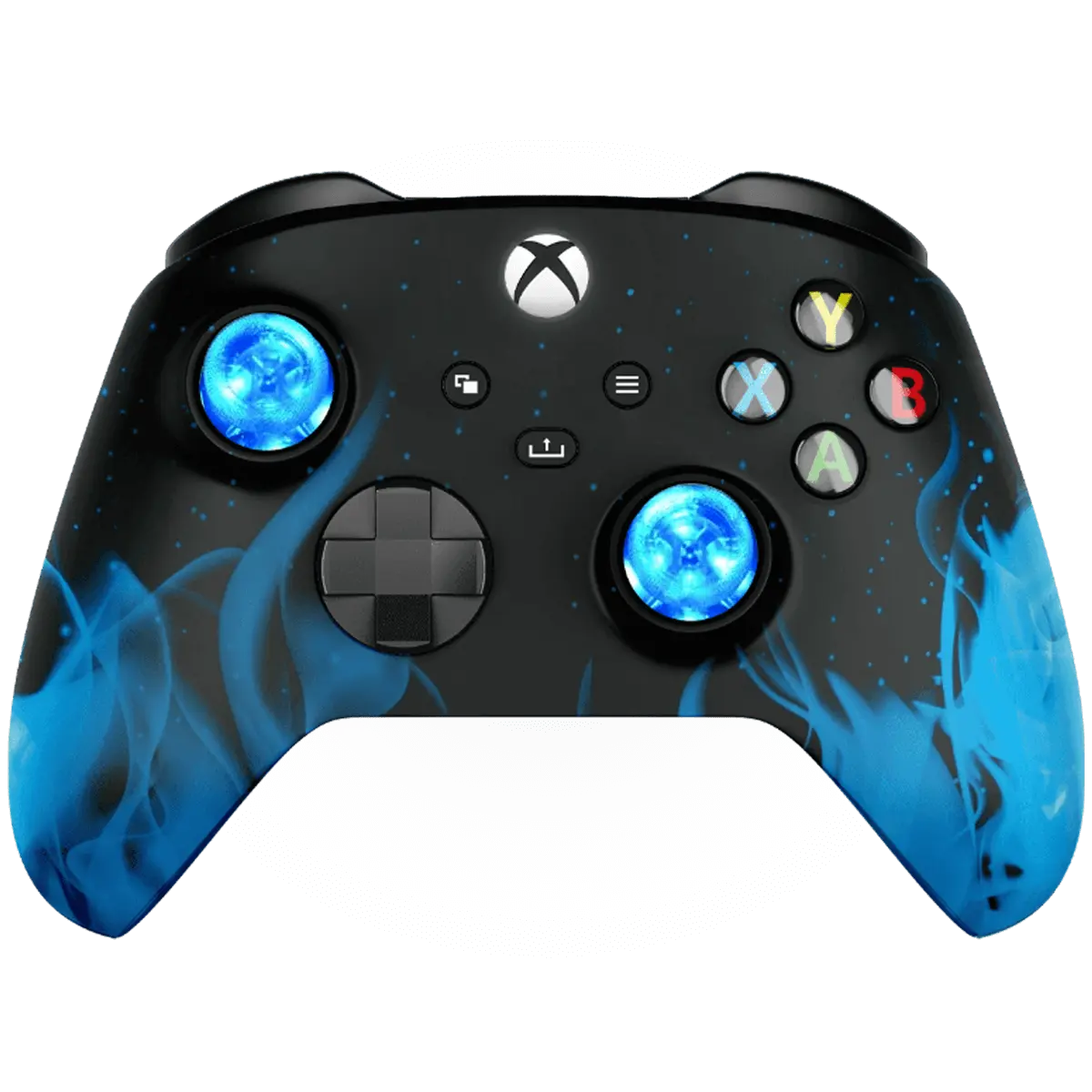 Shock Blue Xbox One Controller Black And Blue Xbox One X Blue Xbox