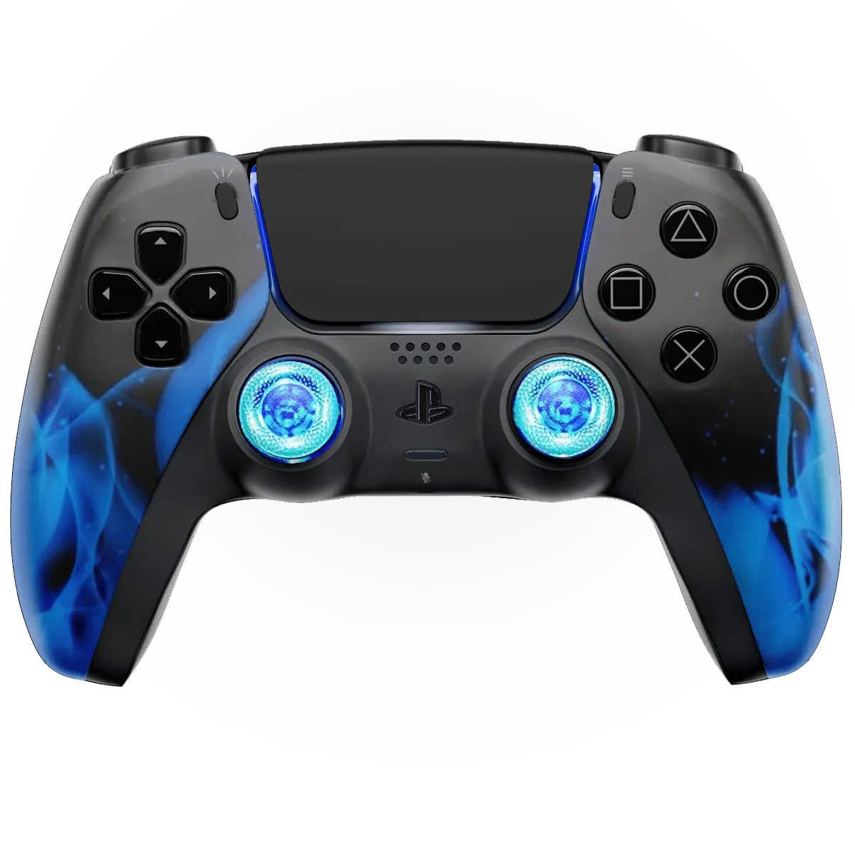 BLUE FIRE PS5 CUSTOM MODDED CONTROLLER - ModdedZone