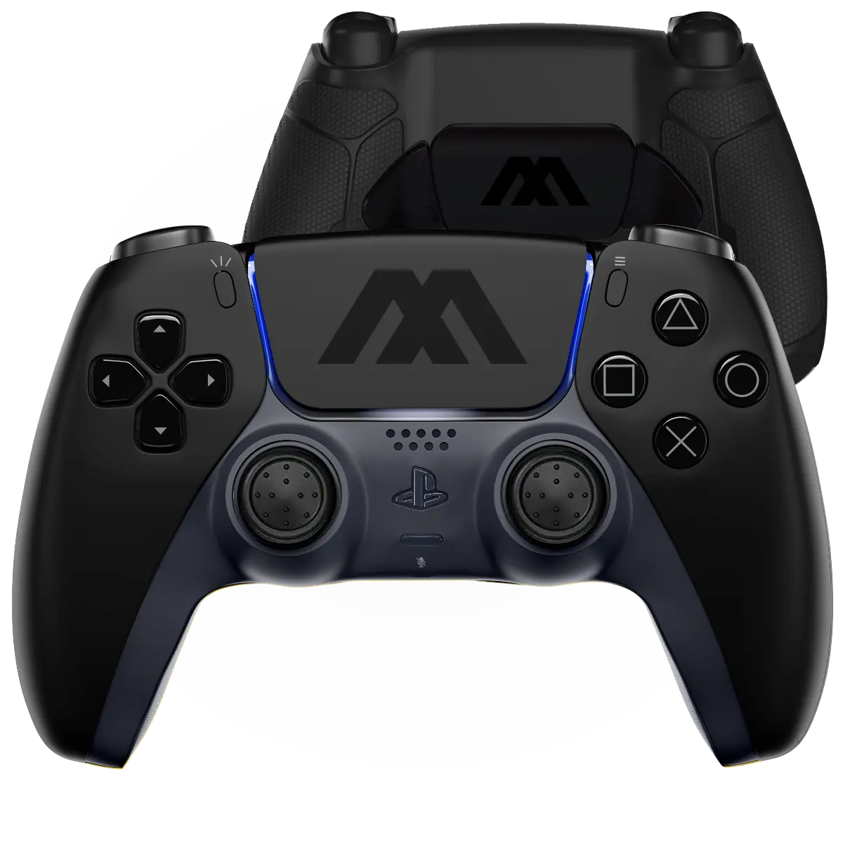 MIDNIGHT BLACK EXTREME PS5 SMART PRO MODDED CONTROLLER - ModdedZone