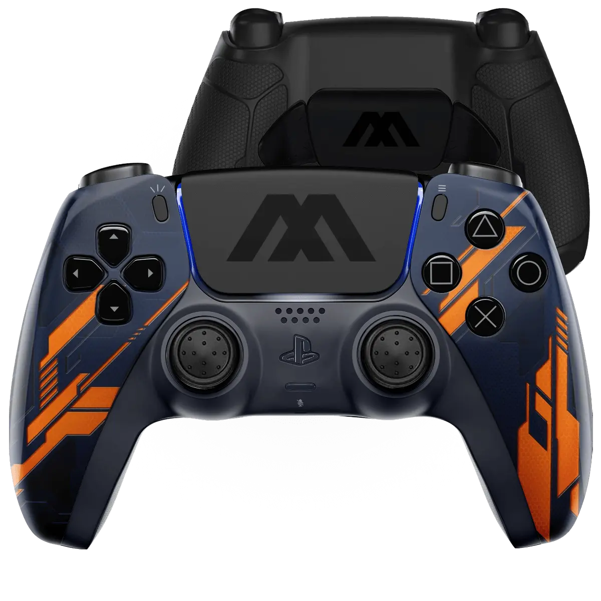 ORANGE MECHA EXTREME PS5 SMART PRO MODDED CONTROLLER - ModdedZone