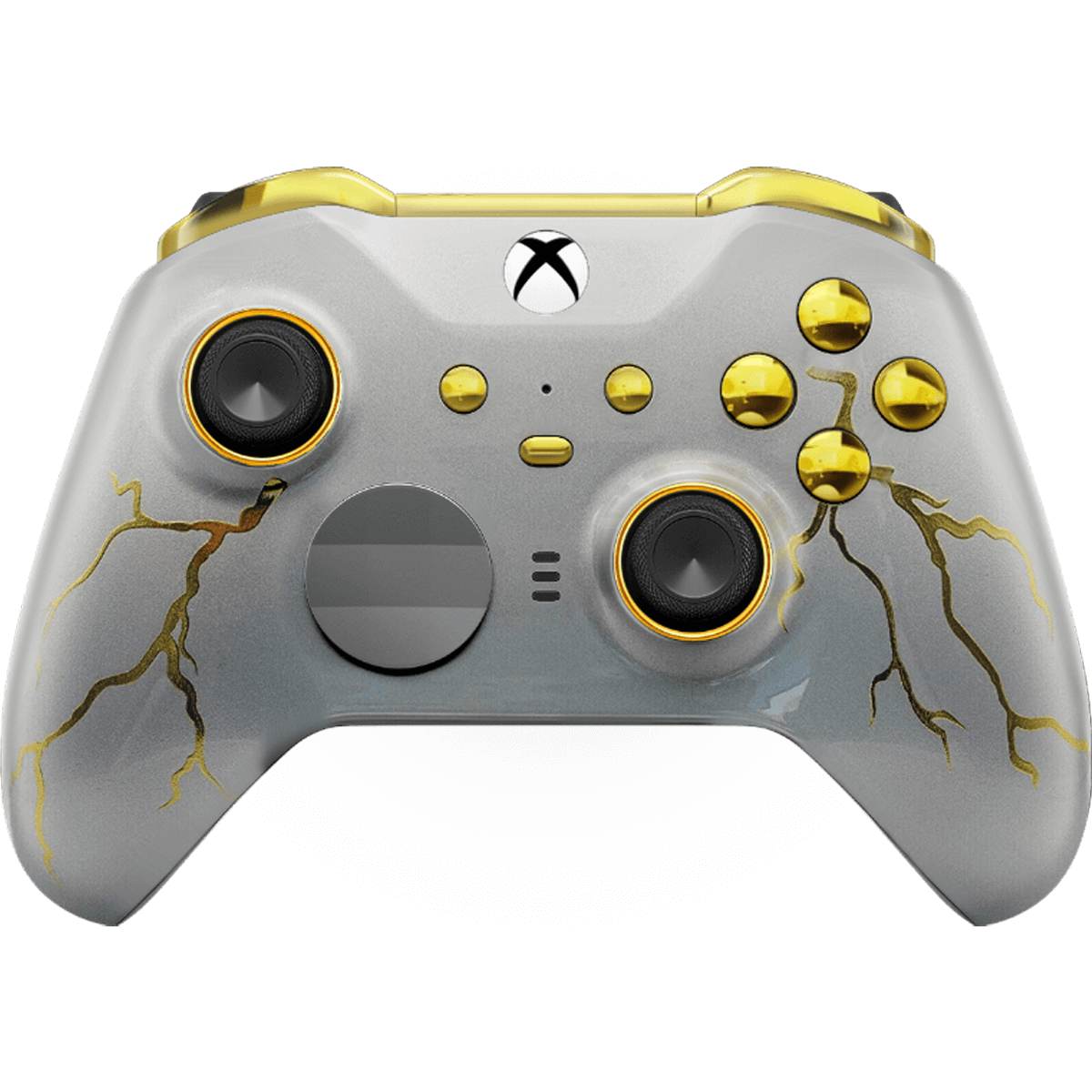 GOLD THUNDER XBOX ELITE SERIES 2 CUSTOM MODDED CONTROLLER - ModdedZone