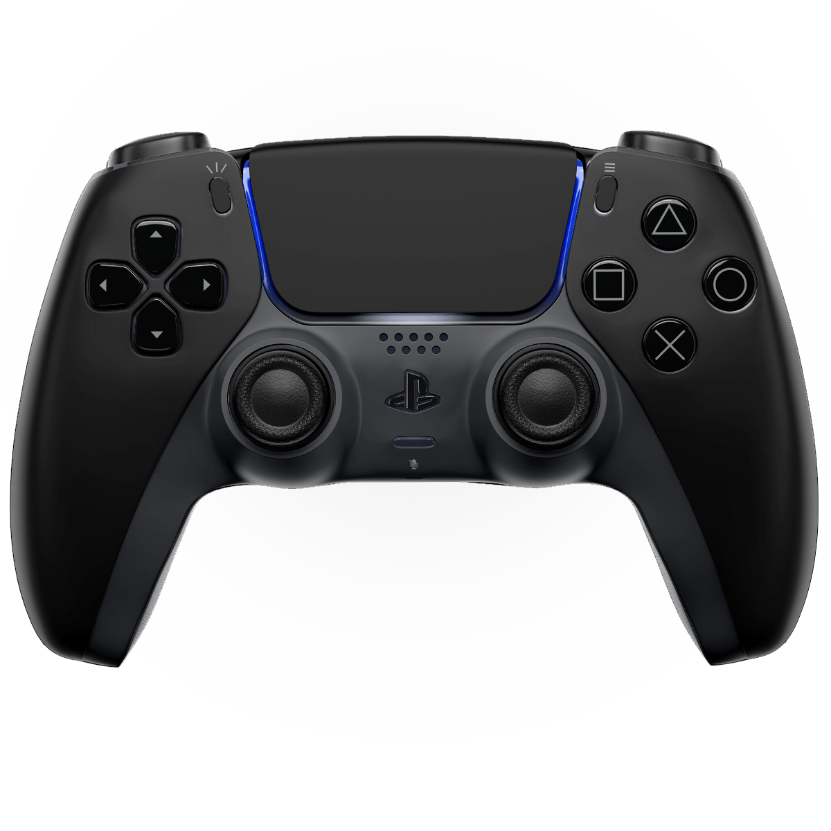 MIDNIGHT BLACK PS5 CUSTOM MODDED CONTROLLER - ModdedZone