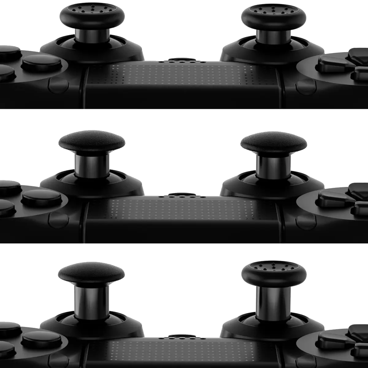 MIDNIGHT BLACK EXTREME PS5 SMART PRO MODDED CONTROLLER - ModdedZone