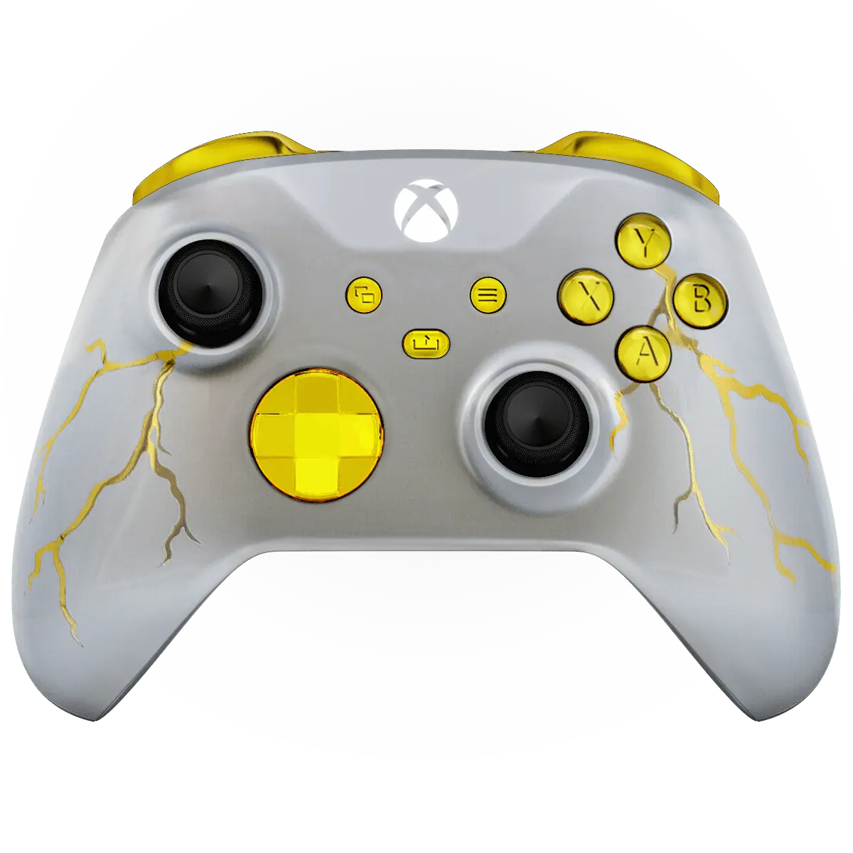 GOLD THUNDER XBOX SERIES X CUSTOM MODDED CONTROLLER - ModdedZone