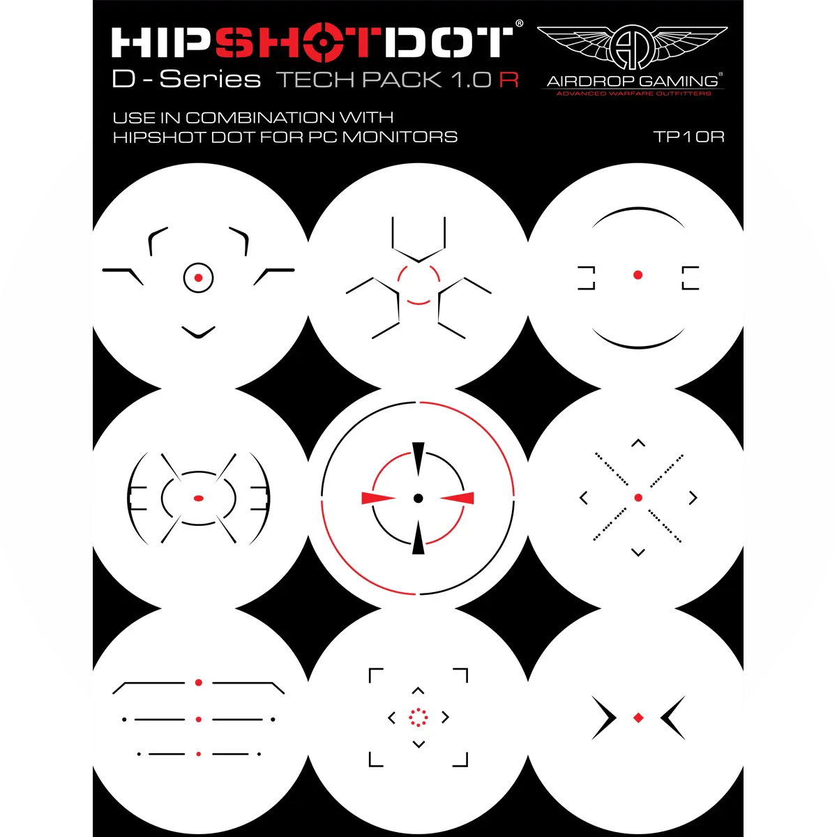 AIM SIGHT ASSIST TV | MONITOR DECALS - ModdedZone