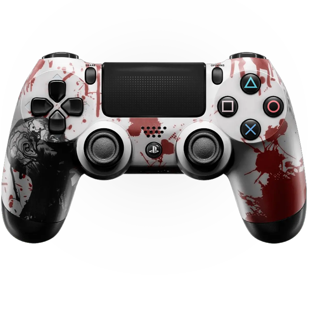ZOMBIE PS4 CUSTOM MODDED CONTROLLER - ModdedZone