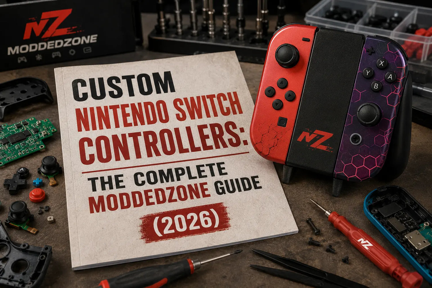 Custom Nintendo Switch Controllers: The Complete ModdedZone Guide (2026) MODDEDZONE
