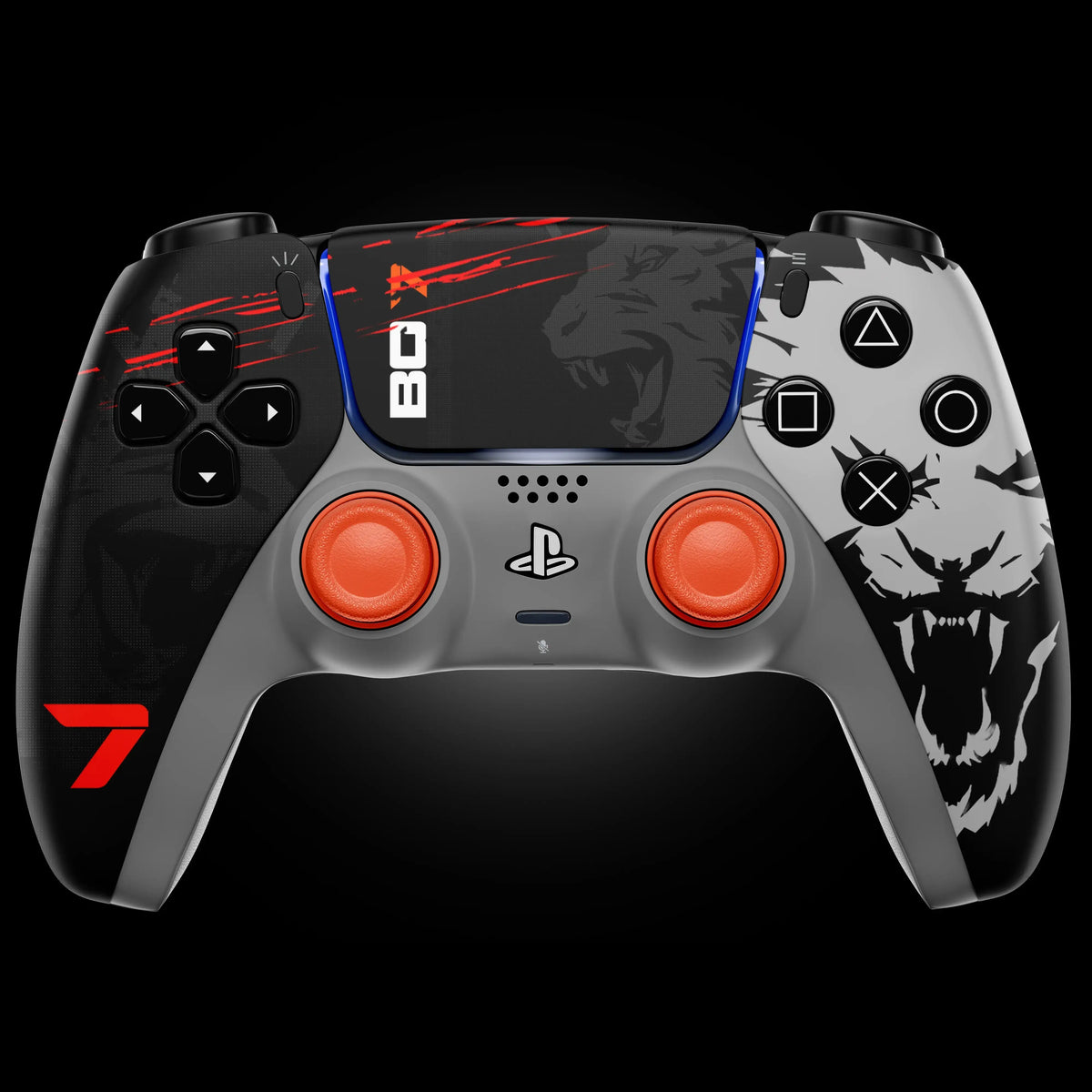 MODDEDZONE Nightfall PS5 custom modded controller with a dark, moody design, a fitting pick for December's action RPG releases
