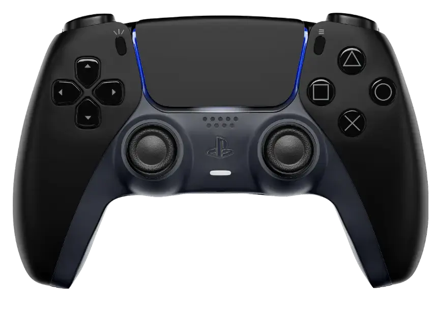 MODDEDZONE Standard PS5 Customizer built on genuine Sony DualSense hardware with Hall Effect thumbsticks standard