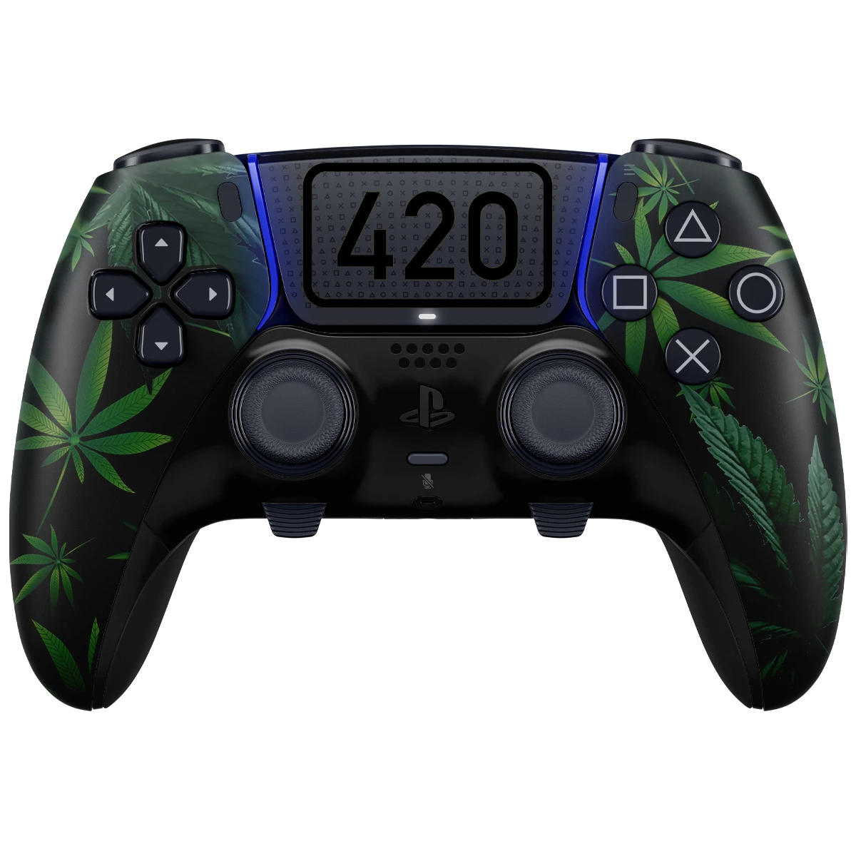 420 PS5 DualSense Edge Custom Modded Wireless Controller - ModdedZone