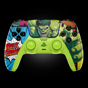 MODDEDZONE GREEN FURY PS5 CUSTOM MODDED CONTROLLER ModdedZone