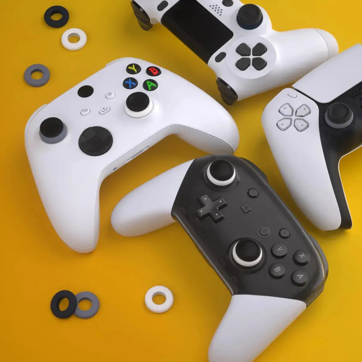 Motion Controller Rings Aim Assist Target Motion Control Precision Rings for PS5, for PS4, for ...