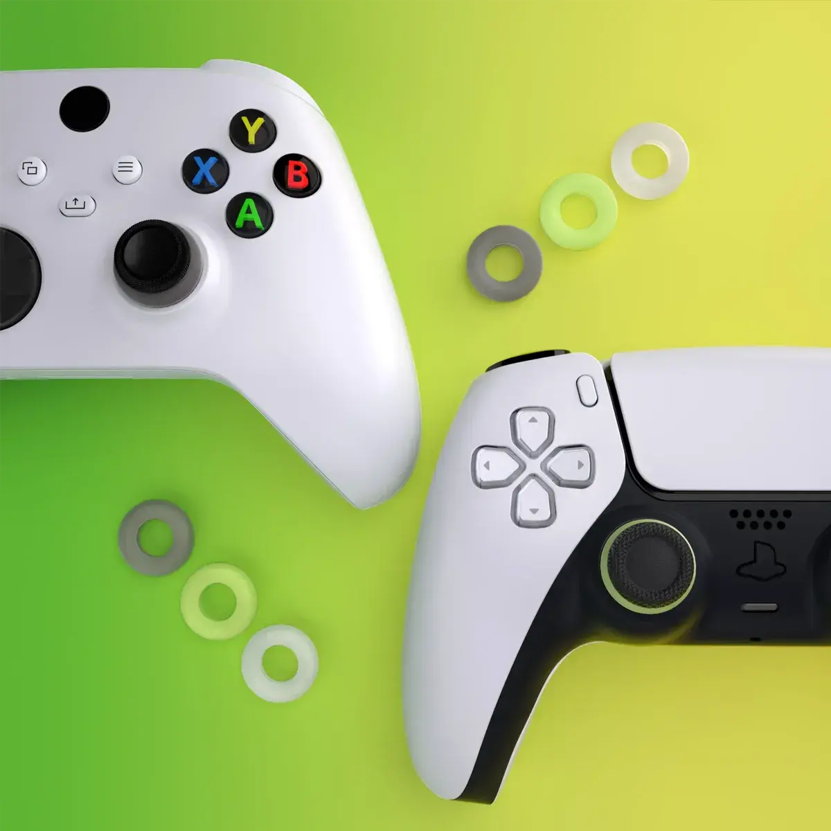 Motion Controller Rings Aim Assist Target Motion Control Precision Rings for PS5, for PS4, for ...