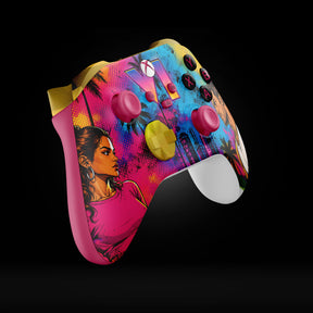 ILLUMINATING SKULLS XBOX SERIES X BENUTZERDEFINIERTER MODIFIZIERTER CONTROLLER