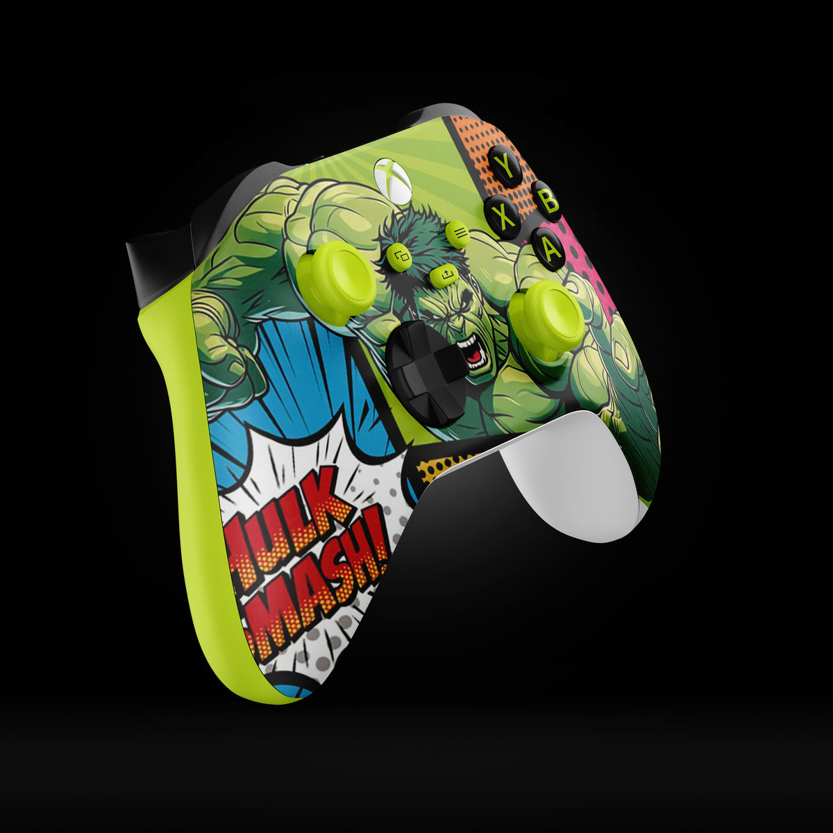 MODDEDZONE GREEN FURY XBOX SERIES X CUSTOM MODDED CONTROLLER