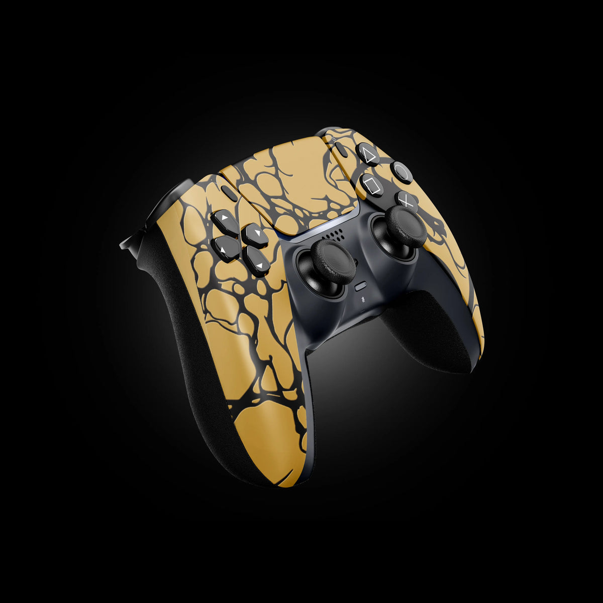 MODDEDZONE KOMBATX PS5 modded controller with martial-arts inspired design, textured grips, and MZ Titan OS mods