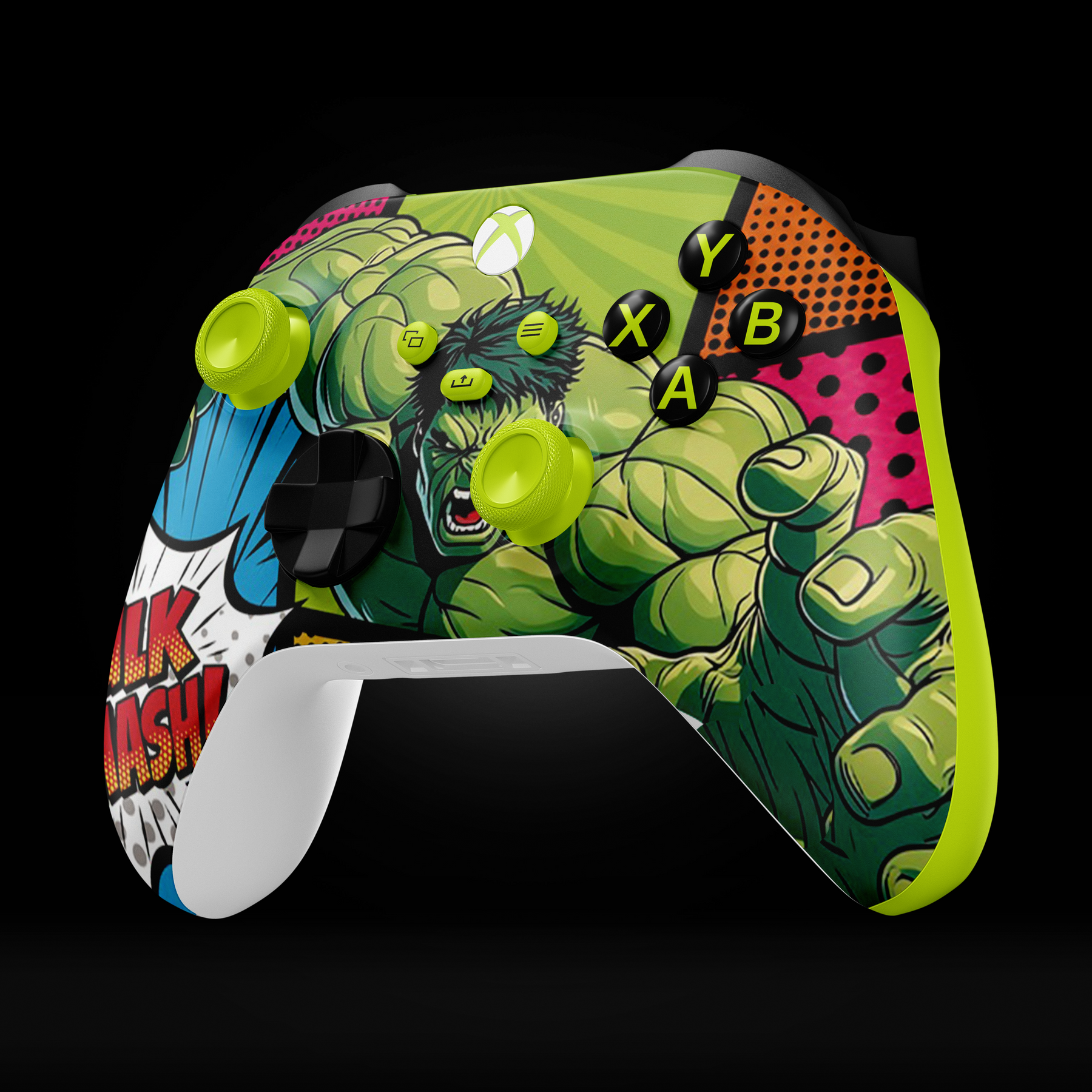 MODDEDZONE GREEN FURY XBOX SERIES X CUSTOM MODDED CONTROLLER