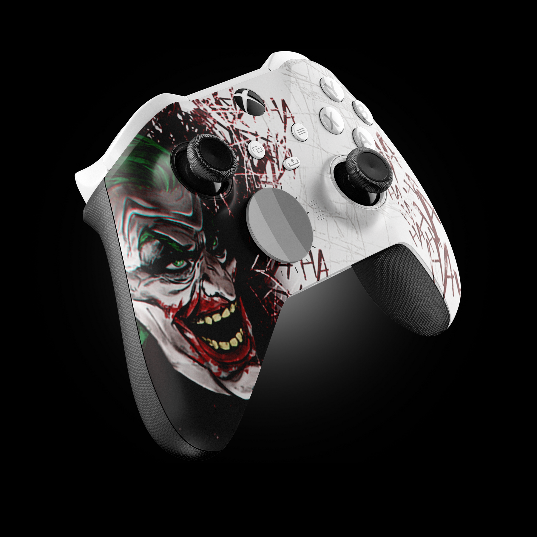 MODDEDZONE JOKER HA-HA-HA CORE XBOX ELITE SERIES 2 CUSTOM MODDED CONTROLLER MODDEDZONE