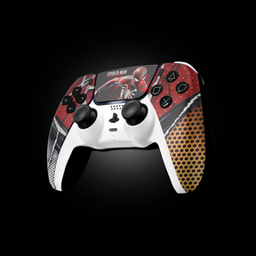 MODDEDZONE SPIDER PS5 controller showing paddles, enhanced grip surface, and mod control system
