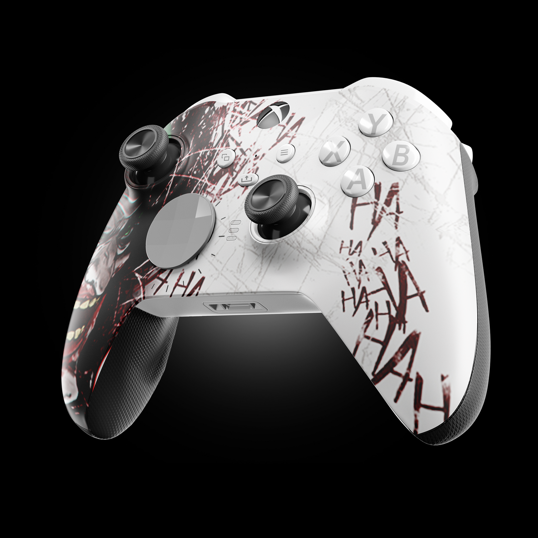 MODDEDZONE JOKER HA-HA-HA CORE XBOX ELITE SERIES 2 CUSTOM MODDED CONTROLLER MODDEDZONE