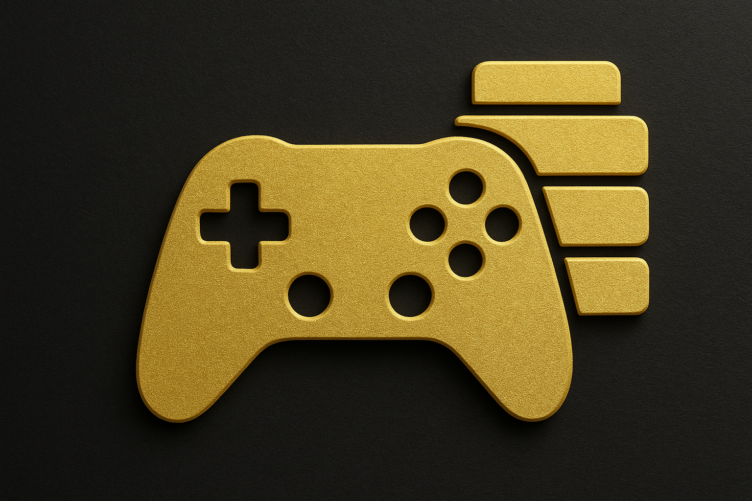 Golden gaming controller icon with mod stack symbolizing MODDEDZONE Ultimate Modpack Deal for pro-level custom controllers.