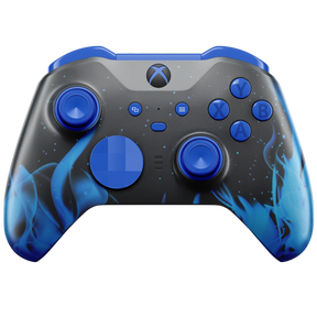 BLUE FIRE CORE XBOX ELITE SERIES 2 CUSTOM MODDED CONTROLLER - ModdedZone