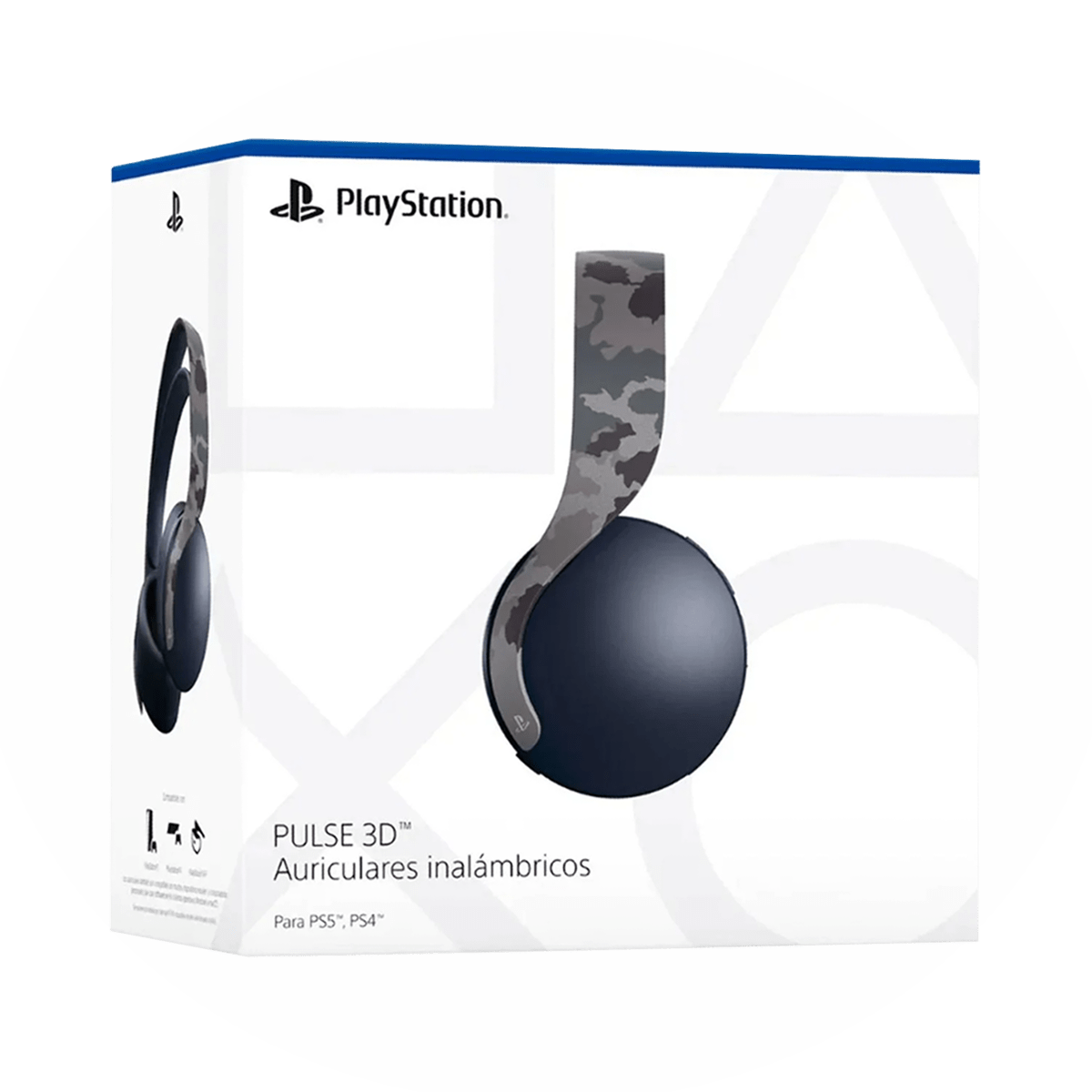 PLAYSTATION PULSE 3D WIRELESS HEADSET - GRAY CAMO - ModdedZone